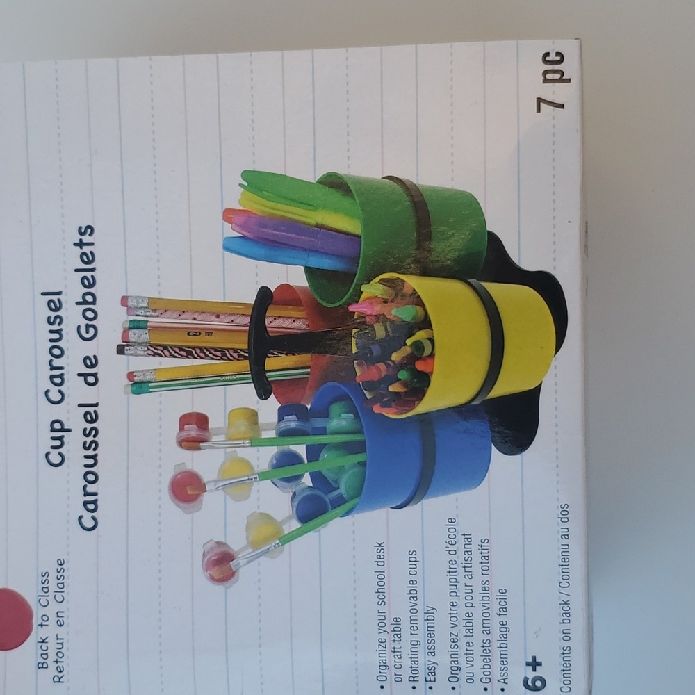 CUP CAROUSEL PENS AND PENCILS